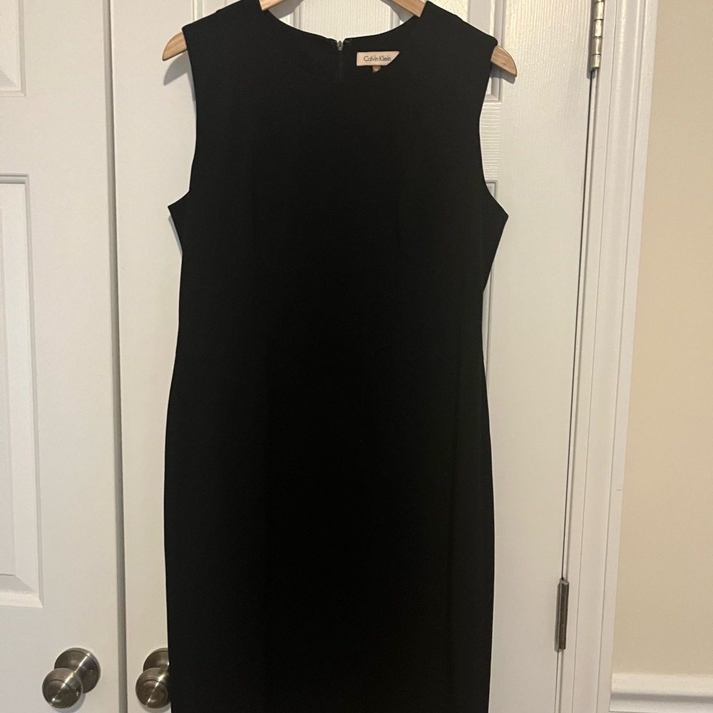 Calvin Klein Women's Classic Black Mini Dress